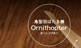 鳥型羽ばたき機 Ornithopter(オーニソプター)